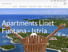 Tablet Screenshot of apartments-linet.com